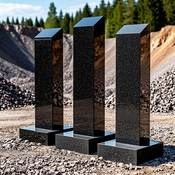 Памятники из природного камня