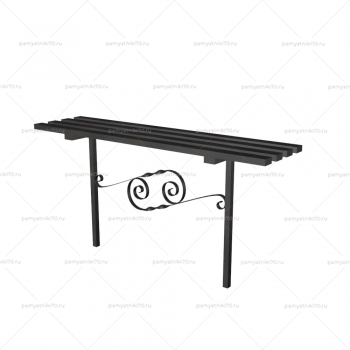 Лавочка металлическая № 8