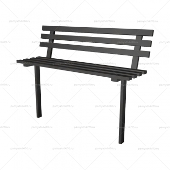Лавочка металлическая № 2