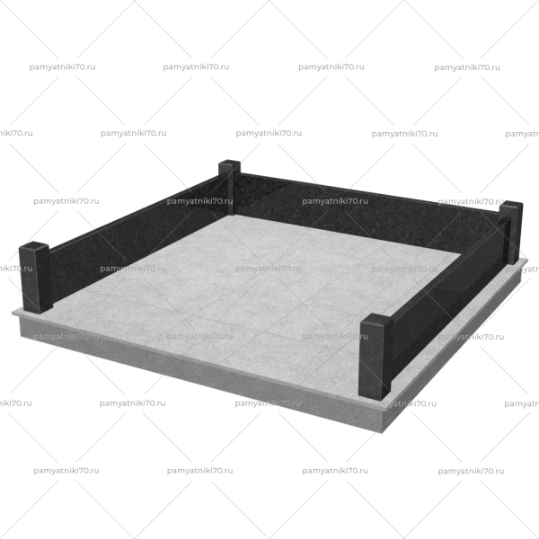 Гранитный цоколь № 010