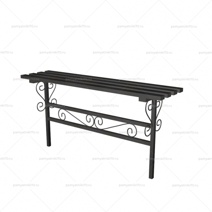 Лавочка металлическая № 9