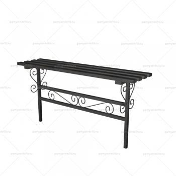 Лавочка металлическая № 9