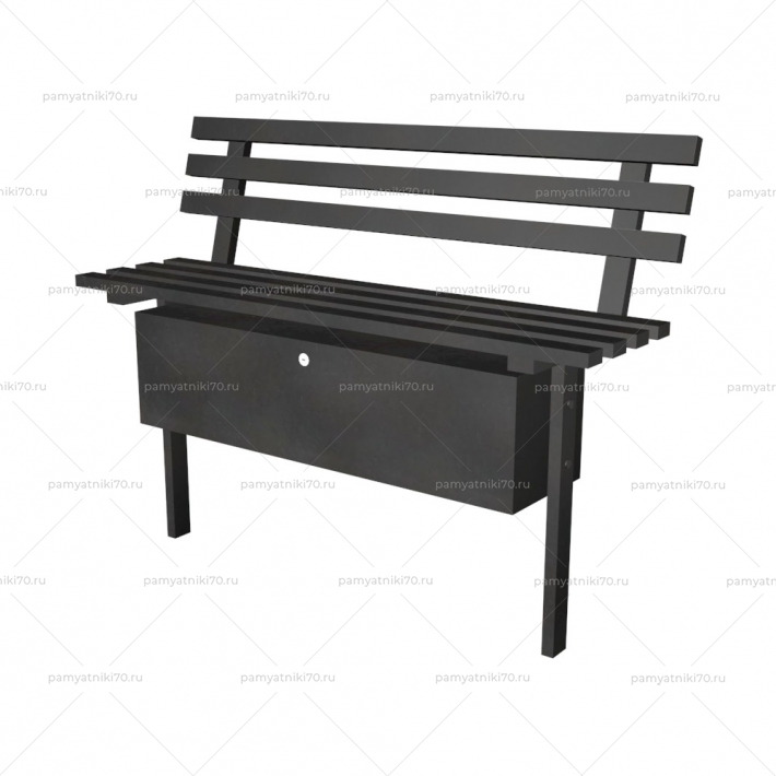 Лавочка металлическая № 4