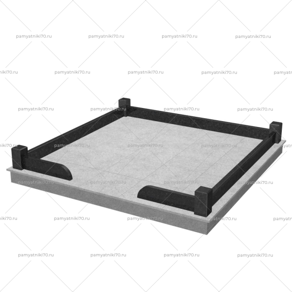 Гранитный цоколь № 005