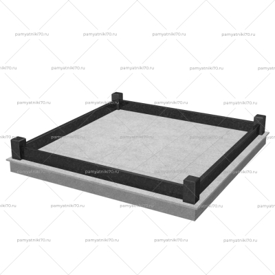 Гранитный цоколь № 003