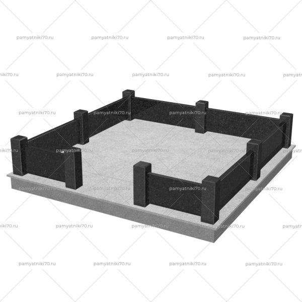 Гранитный цоколь № 008